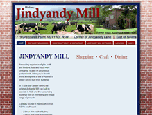 Tablet Screenshot of jindyandymill.com.au